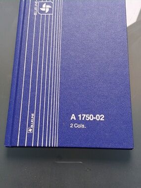 Vintage Blueline ledger